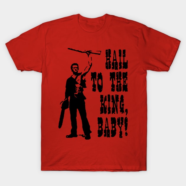 Ash Black T-Shirt by BradyRain